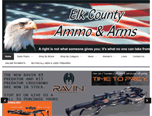 Tablet Screenshot of ammoandarmsstore.com